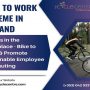 E-Bikes in the Workplace – Bike to Work & Promote Sustainable Employee Commuting