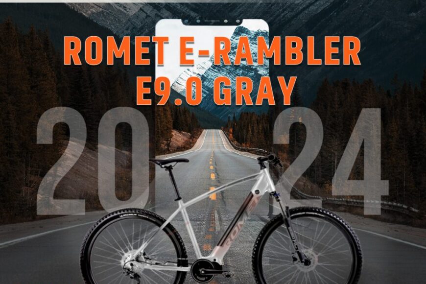 Best Electric Bike Shop Dundalk & Ireland :  Cycle centre | Romet E-Rambler E9.0 Gray  | Cube Reaction Hybrid