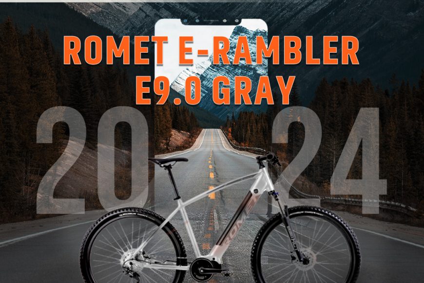Best Electric Bike Shop Dundalk & Ireland :  Cycle centre | Romet E-Rambler E9.0 Gray  | Cube Reaction Hybrid