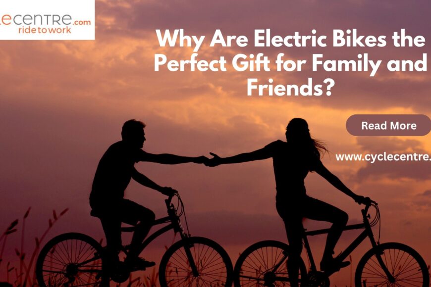 Why Are Electric Bikes the Perfect Gift for Family and Friends?