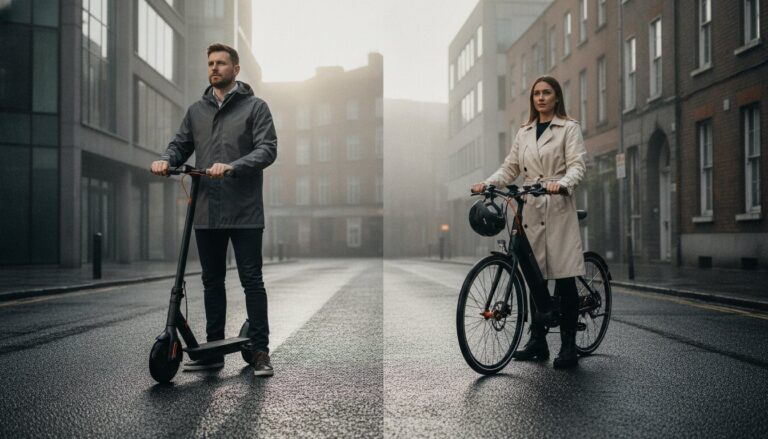 Electric Scooters vs E-Bikes: A Guide for Irish Commuters