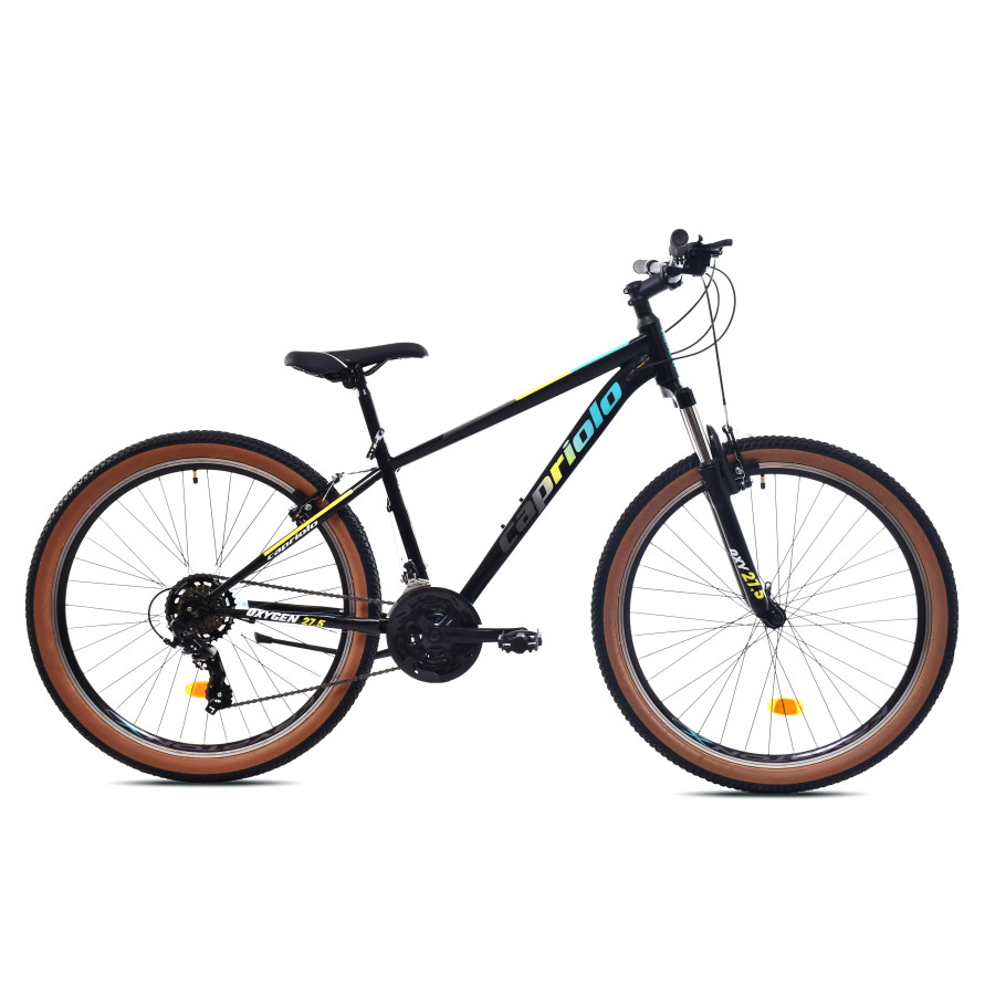 MTB OXYGEN 27.5"/21HT_15"_V-BRAKE_black-tourq