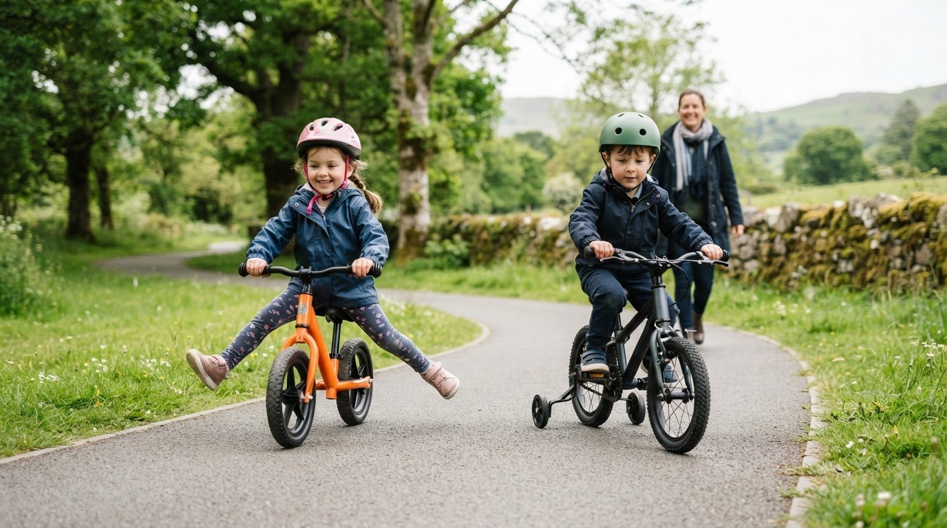 Balance Bike vs Stabilisers: Which Helps Children Learn to Ride?